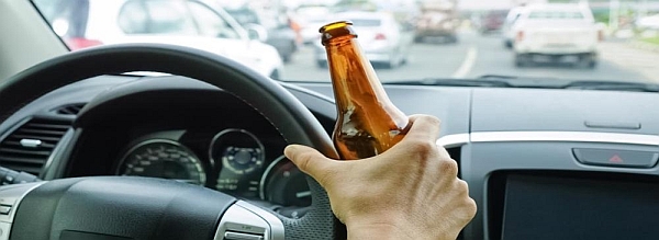 It is illegal to have an open container of alcohol in your car